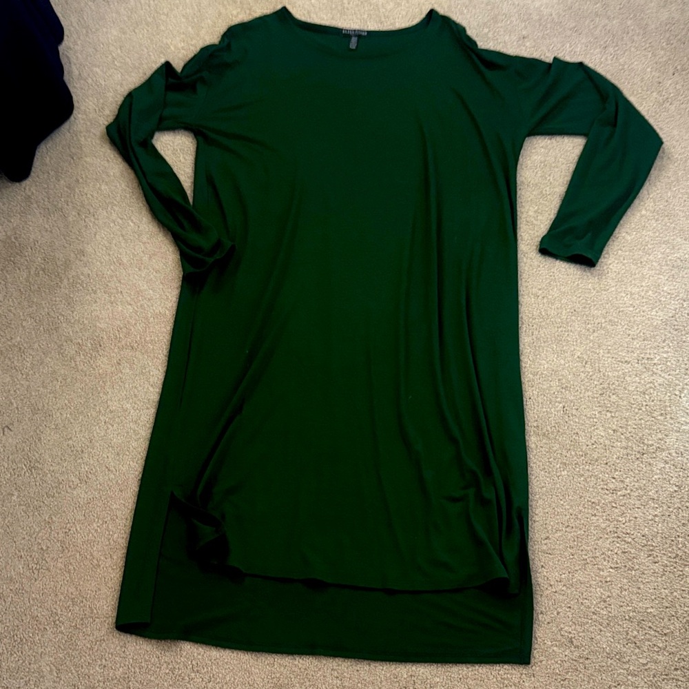 Green Long Sleeve Dress
